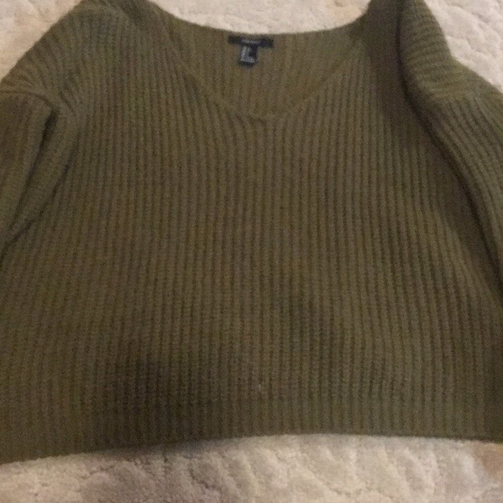 Olive sweater